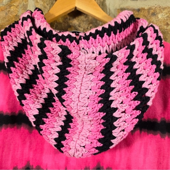 Alice + Olivia Mary Jane, crochet and tie-dye Jacket size Small - Picture 4 of 9